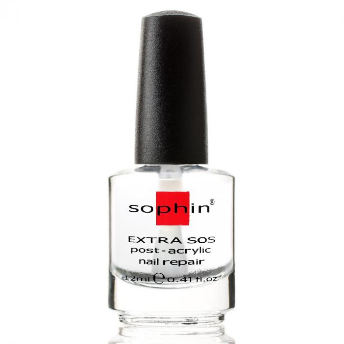 EXTRA SOS POST-ACRYLIC NAIL Средство для экстренного восстановления сильно поврежденных ногтей  12 мл