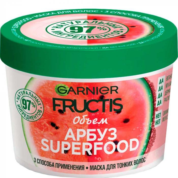 SUPERFOOD ФРУКТИС Маска для волос Арбуз 390 мл
