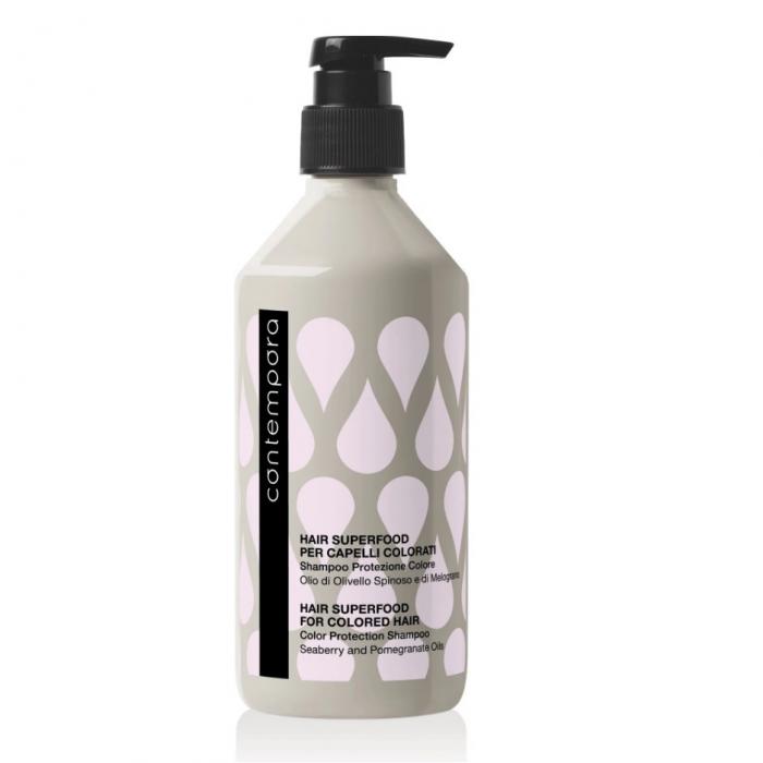 CONTEMPORA HAIR SUPERFOOD Шампунь окрашенные волосы  500  мл