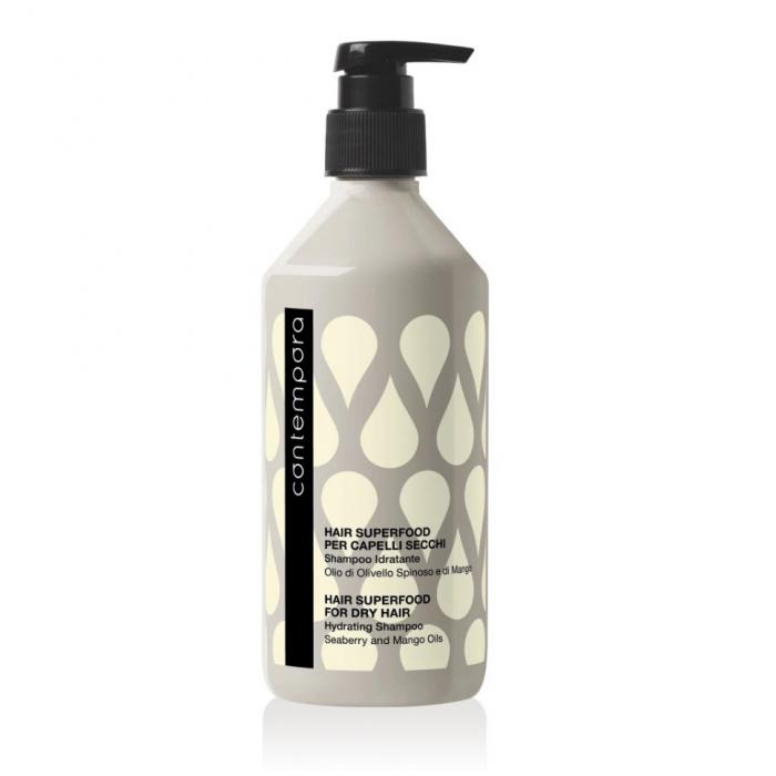 CONTEMPORA HAIR SUPERFOOD Шампунь увлажняющий сухие волосы  500  мл