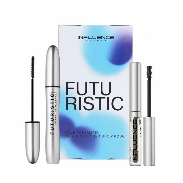 Beauty Набор (Тушь для ресниц FUTURISTIC №01 + Средство для фиксации бровей Brow Robot)