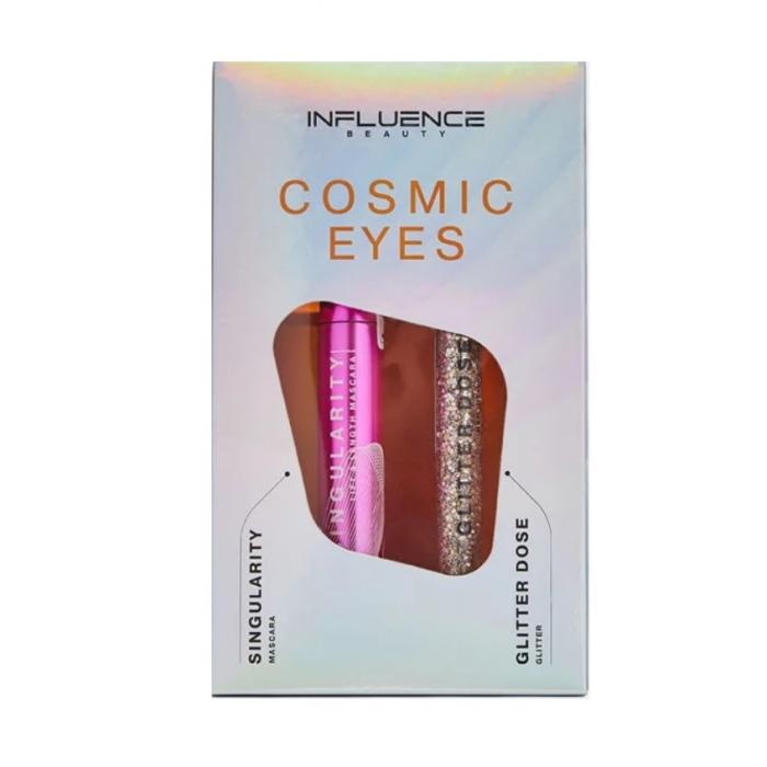Beauty Набор (Тушь для ресниц LASH SINGULARITY №01 + Глиттер на гель основе Glitter Dose №04)