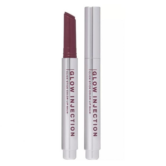 LIPSTICK BALM GLOW INJECTION Бальзам-стик для губ  № 04 Сливовый