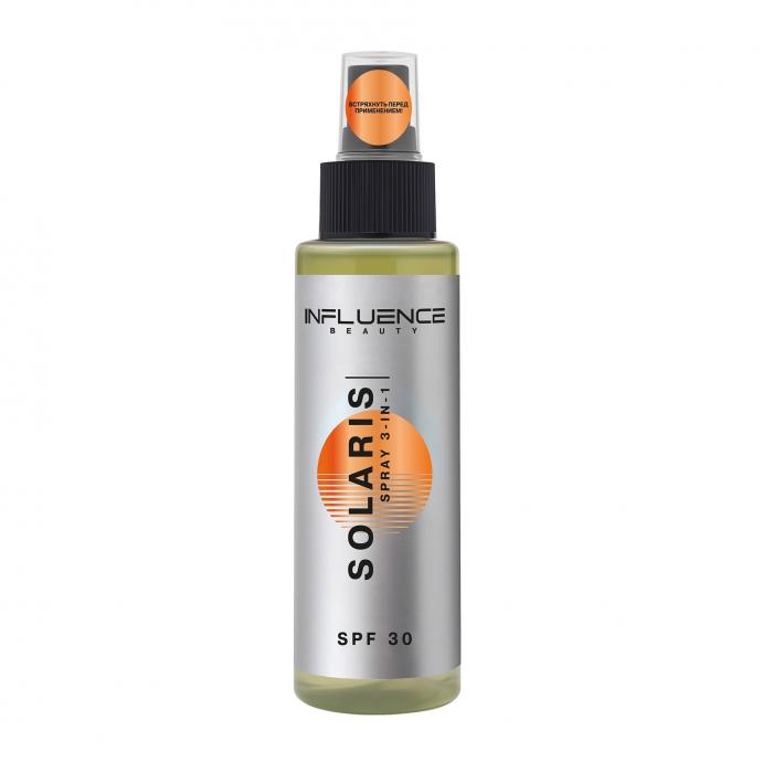 SPF 30 SOLARIS Спрей для лица 110 мл
