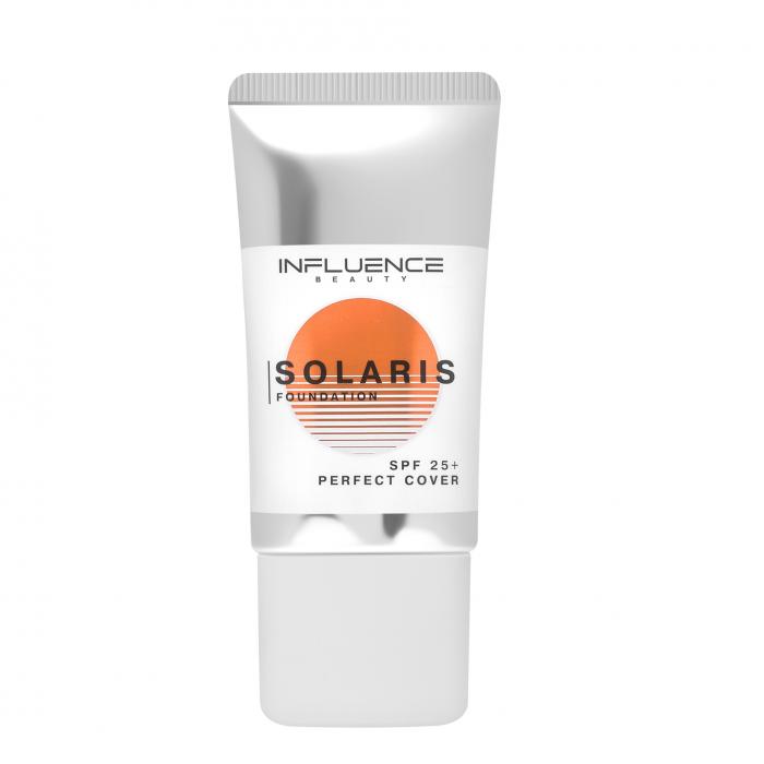 SPF 25 SOLARIS Тональная основа для лица № 01 Бело-бежевый