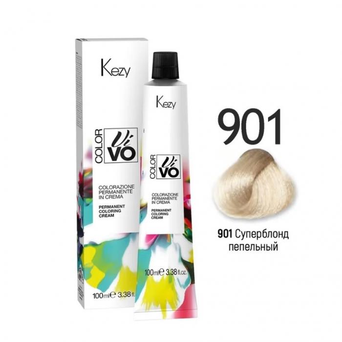 COLOR VIVO Перманентная крем-краска 100 мл № 901 Суперблонд пепельный