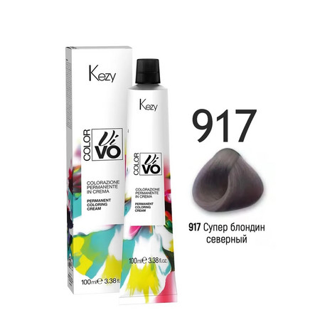 COLOR VIVO Перманентная крем-краска 100 мл № 917 Супер блондин северный