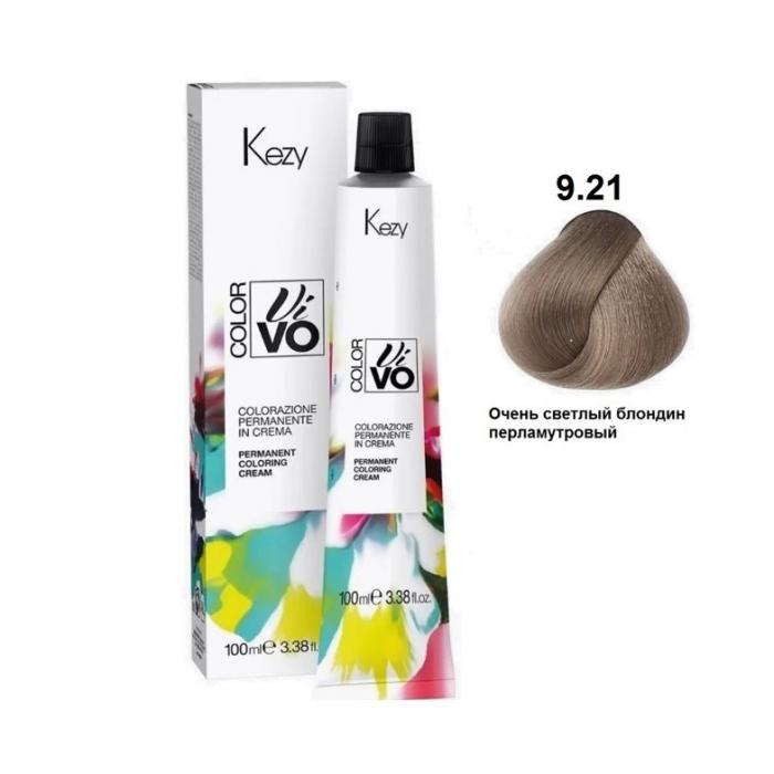 COLOR VIVO Перманентная крем-краска 100 мл № 9.21 Очень светлый блондин перламутровый