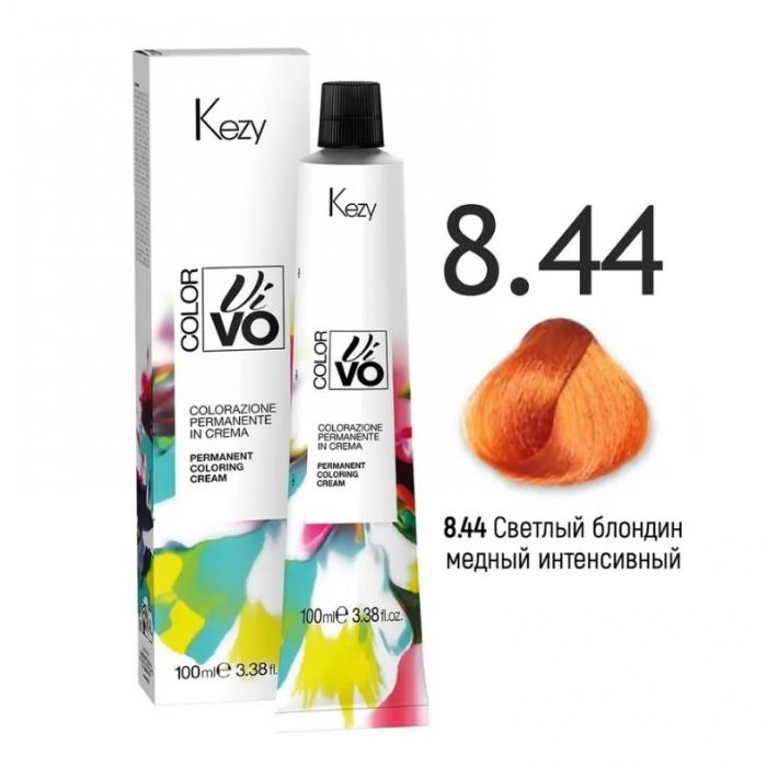 COLOR VIVO Перманентная крем-краска 100 мл № 8.44 Светлый блондин медный интенсивный