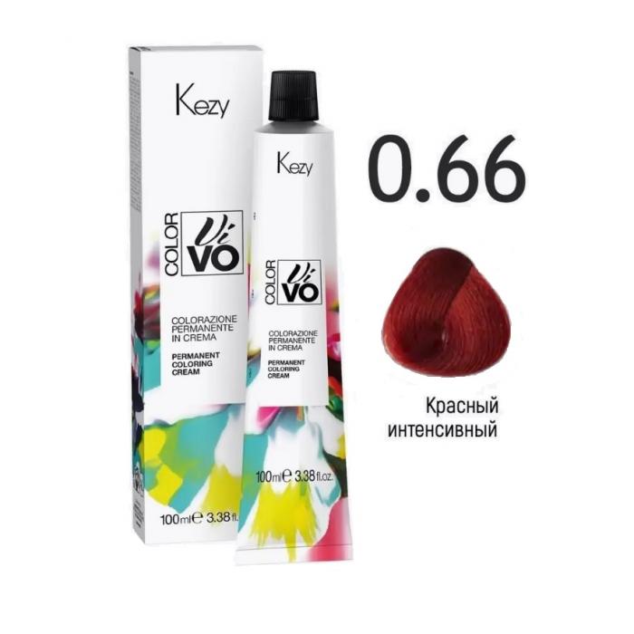 COLOR VIVO Перманентная крем-краска 100 мл № 0.66 Красный интенсивный