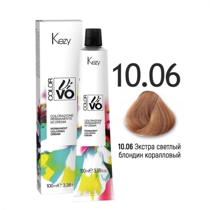 COLOR VIVO Перманентная крем-краска 100 мл № 10.06 Экстра светлый блондин коралловый
