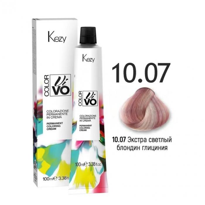 COLOR VIVO Перманентная крем-краска 100 мл № 10.07 Экстра светлый блондин глициния