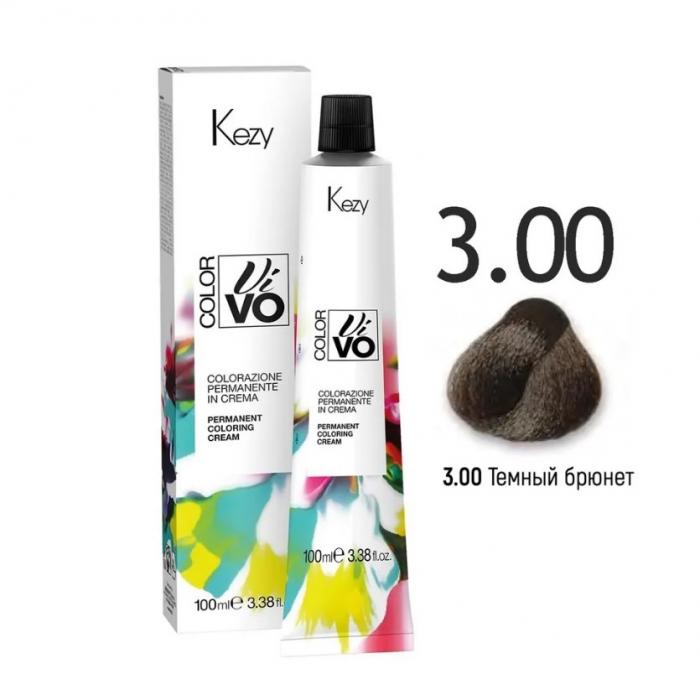 COLOR VIVO Перманентная крем-краска 100 мл № 3.00 Темный брюнет