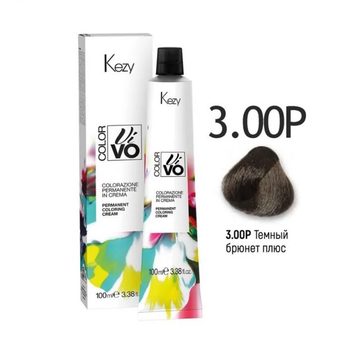 COLOR VIVO Перманентная крем-краска 100 мл № 3.00P Темный брюнет плюс