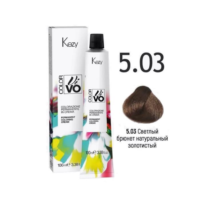 COLOR VIVO Перманентная крем-краска 100 мл № 5.03 Светлый брюнет натуральный золотистый