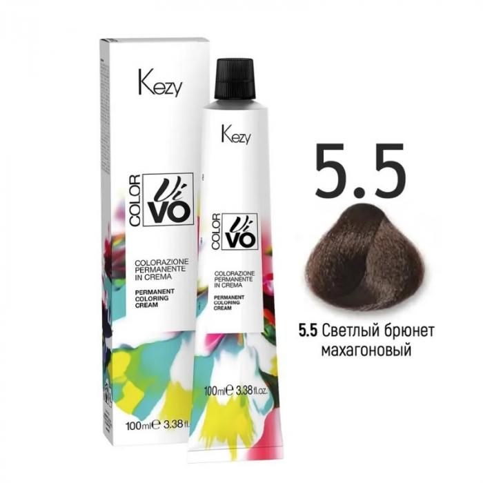 COLOR VIVO Перманентная крем-краска 100 мл № 5.5 Светлый брюнет махагоновый