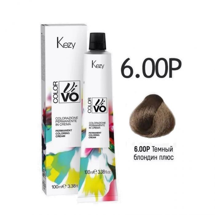 COLOR VIVO Перманентная крем-краска 100 мл № 6.00P Темный блондин плюс