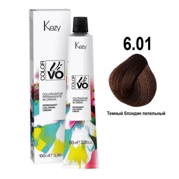 COLOR VIVO Перманентная крем-краска 100 мл № 6.1 Темный блондин пепельный