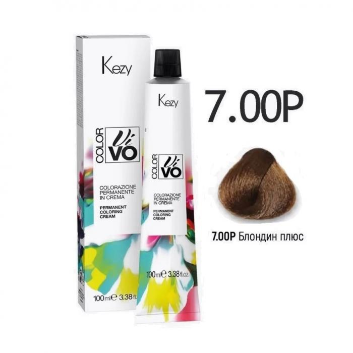 COLOR VIVO Перманентная крем-краска 100 мл № 7.00P Блондин плюс