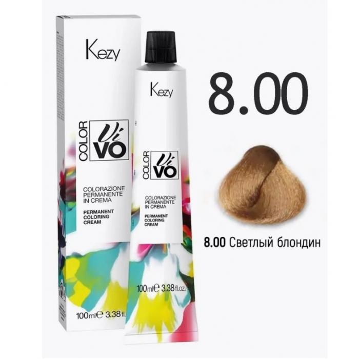 COLOR VIVO Перманентная крем-краска 100 мл № 8.00 Светлый блондин