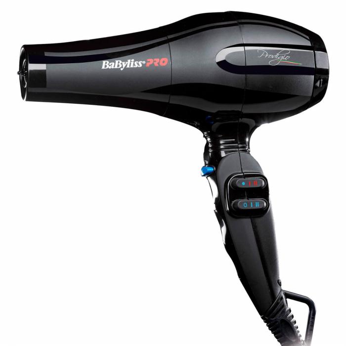 PRODIGIO Фен 2100Вт черный 2 насадки BAB6710RE