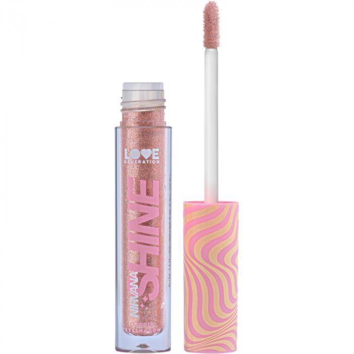 SHINE LIQUID EYESHADOW NIRVANA Тени для век сияющие жидкие  № 02