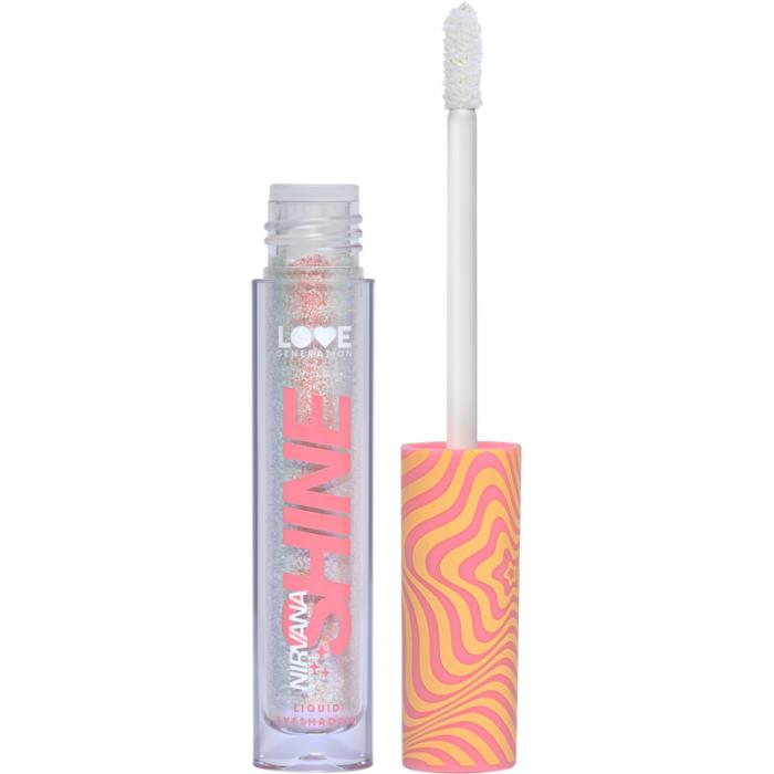 SHINE LIQUID EYESHADOW NIRVANA Тени для век сияющие жидкие  № 04