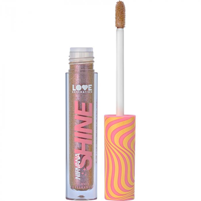 SHINE LIQUID EYESHADOW NIRVANA Тени для век сияющие жидкие  № 06