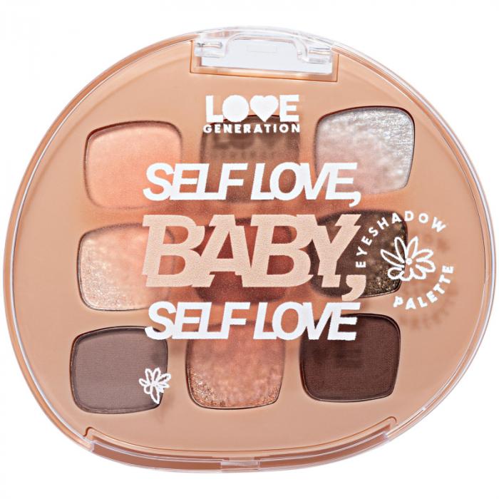 EYESHADOW PALETTE SELF LOVE, BABY, SELF LOVE Палетка теней для век  № 01