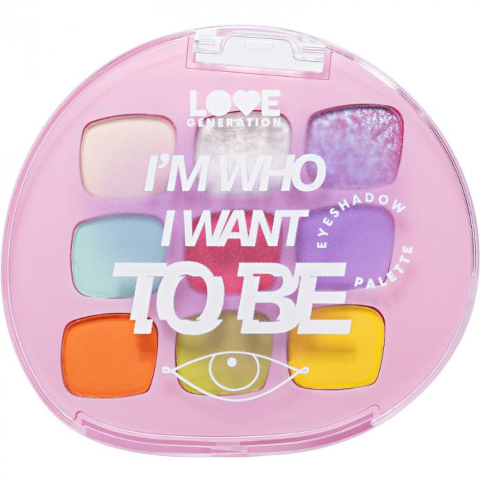 EYESHADOW PALETTE I’M WHO I WANT TO BE Палетка теней для век  № 01