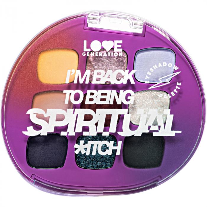 EYESHADOW PALETTE I’M BACK TO BEING SPIRITUAL ITCH Палетка теней для век  № 01