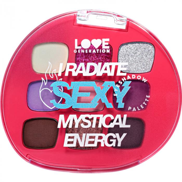 EYESHADOW PALETTE I RADIATE SEXY MYSTICAL ENERGY Палетка теней для век  № 01