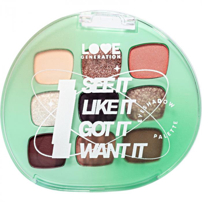 EYESHADOW PALETTE I SEE IT I LIKE IT I WANT IT I GOT IT Палетка теней для век  № 01