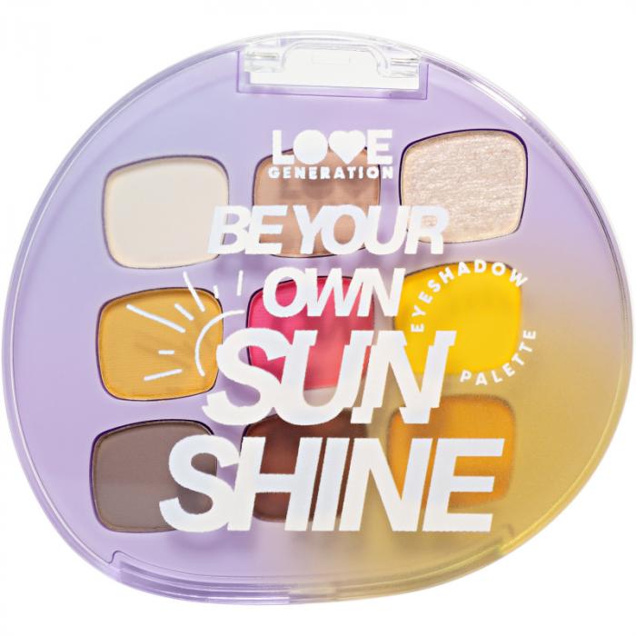 EYESHADOW PALETTE BE YOUR OWN SUNSHINE Палетка теней для век  № 01