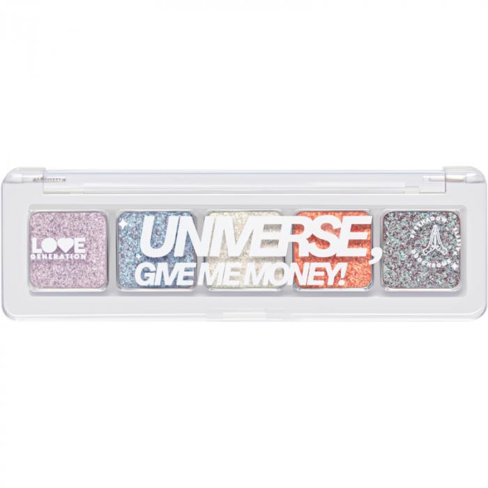 UNIVERSE, GIVE ME MONEY Палетка дуохромных теней для век  