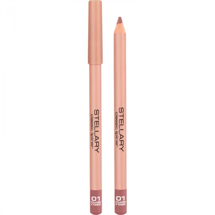 LIPLINER Карандаш для губ  № 01 дымчато-розовый