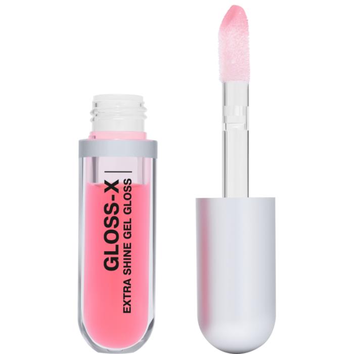 GLOSS-X Гель-блеск для губ № 04 Neon bloom прозрачный с коралловым подтоном