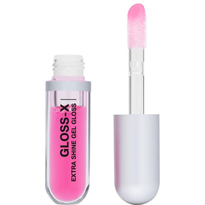 GLOSS-X Гель-блеск для губ № 05 Holo pink прозрачный с насыщенно-розовым подтоном