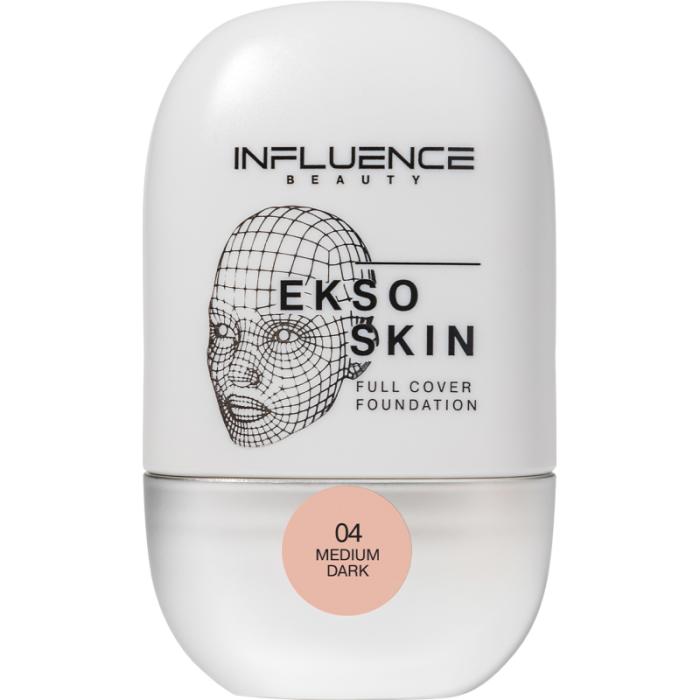 EKSO SKIN Тональная основа с высокой степенью покрытия № 04 Medium бежевый
