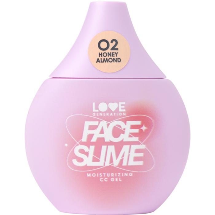 FACE SLIME CC-Гель для лица увлажняющий № 02 бежевый, 30мл