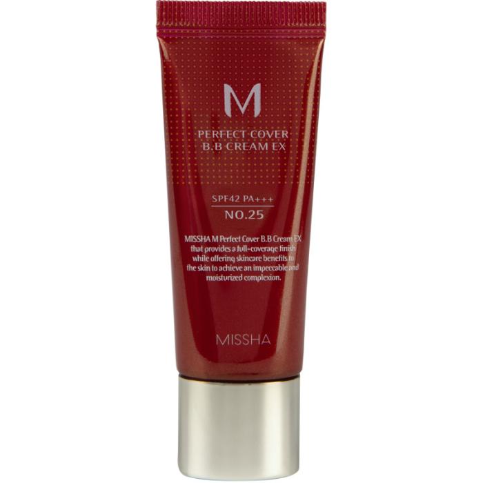 М Perfect Cover BB Cream EX Тональный BB крем Идеальное покрытие SPF42 PA № 25, 20мл