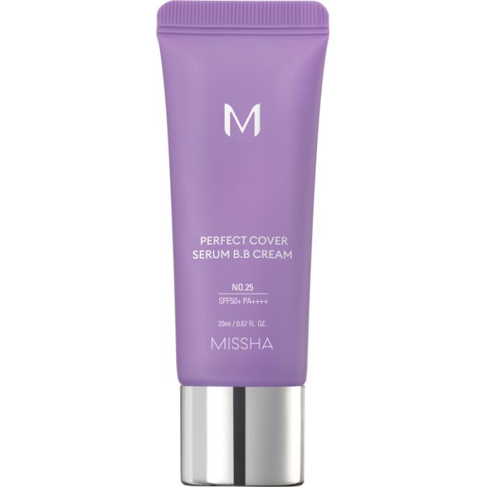 М Perfect Cover Serum BB Cream Тональный BB крем с антивозрастной сывороткой для сияния кожи, SPF50 PA № 25, 20мл