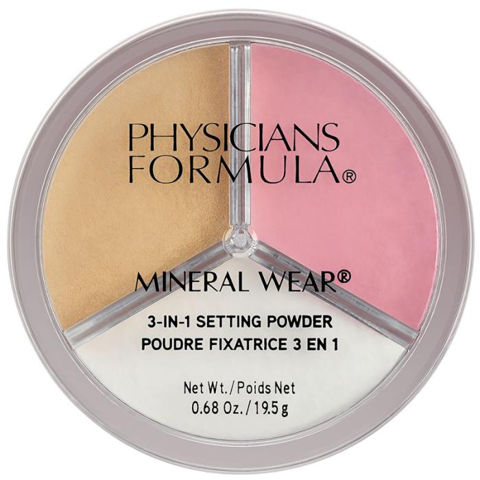 WEAR 3-IN-1 SETTING Пудра рассыпчатая 3в1 19,5 г