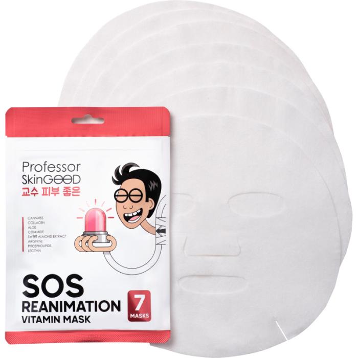 SOS REANIMATION VITAMIN Маски Анти-стресс Фантастическое Питание 7 шт