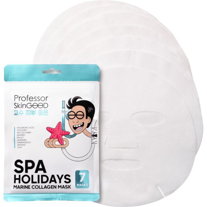 SPA HOLIDAYS MARINE COLLAGEN Маски увлажняющие 7 шт