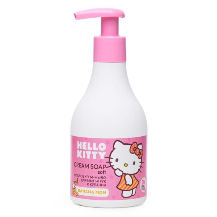 CREAM SOAP SOFT детское крем-мыло для мытья рук и купания Banana Mom 250 мл