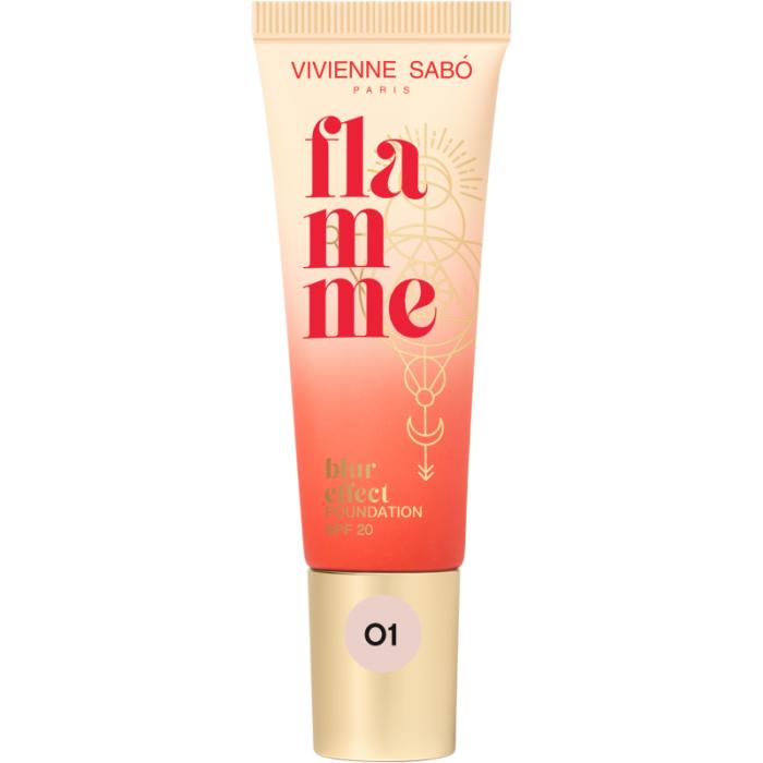 SPF FLAMME Тональная основа для лица № 01