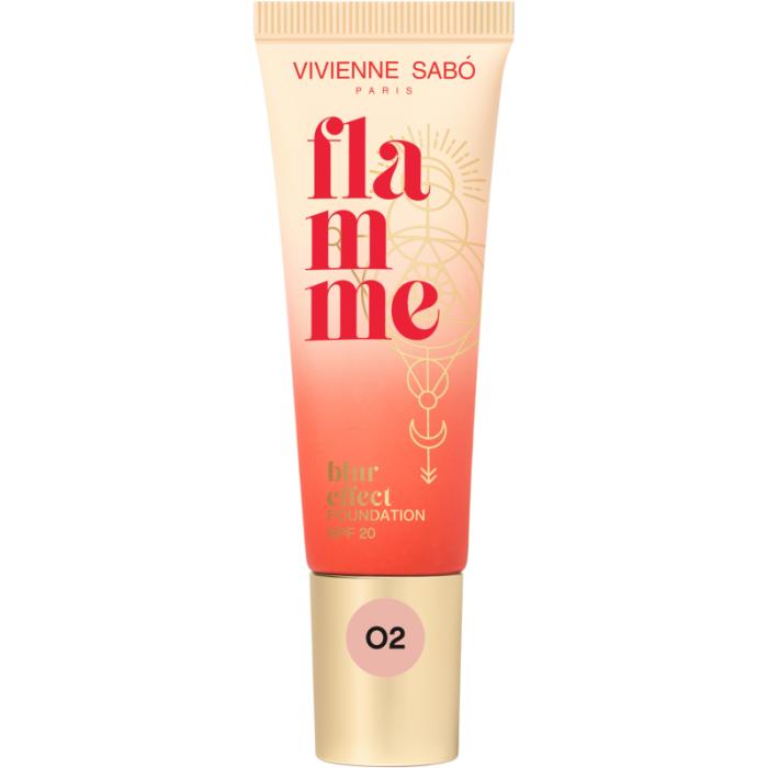 SPF FLAMME Тональная основа для лица № 02