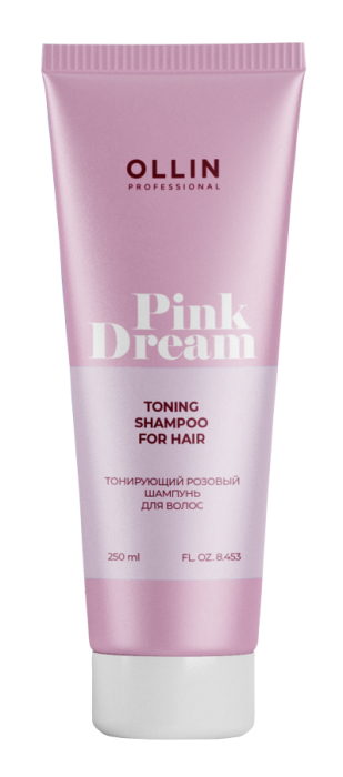 PINK DREAM Тонирующий розовый шампунь волос 250 мл