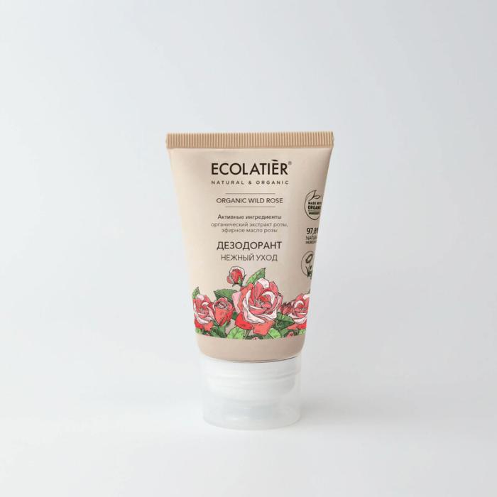 GREEN Дезодорант Нежный уход Серия ORGANIC WILD ROSE мл 40